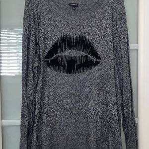 Torrid Lips Sweater 3x
